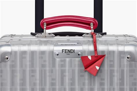 rimowa x fendi carry on suitcase red new in hand|Fendi x RIMOWA Second Collaboration Installment .